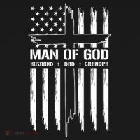Man Of God Husband Dad Grandpa Funny Backpack thumb 2