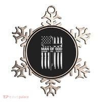 Man Of God Husband Dad Grandpa Funny Ornament thumb 0
