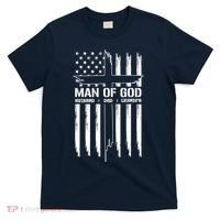 Man Of God Husband Dad Grandpa Funny T-Shirt thumb 0