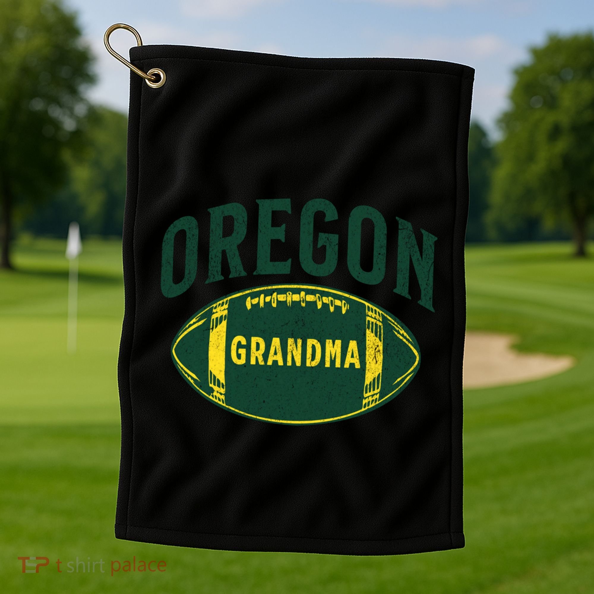 Matching Oregon Grandma Gift Golf Towel