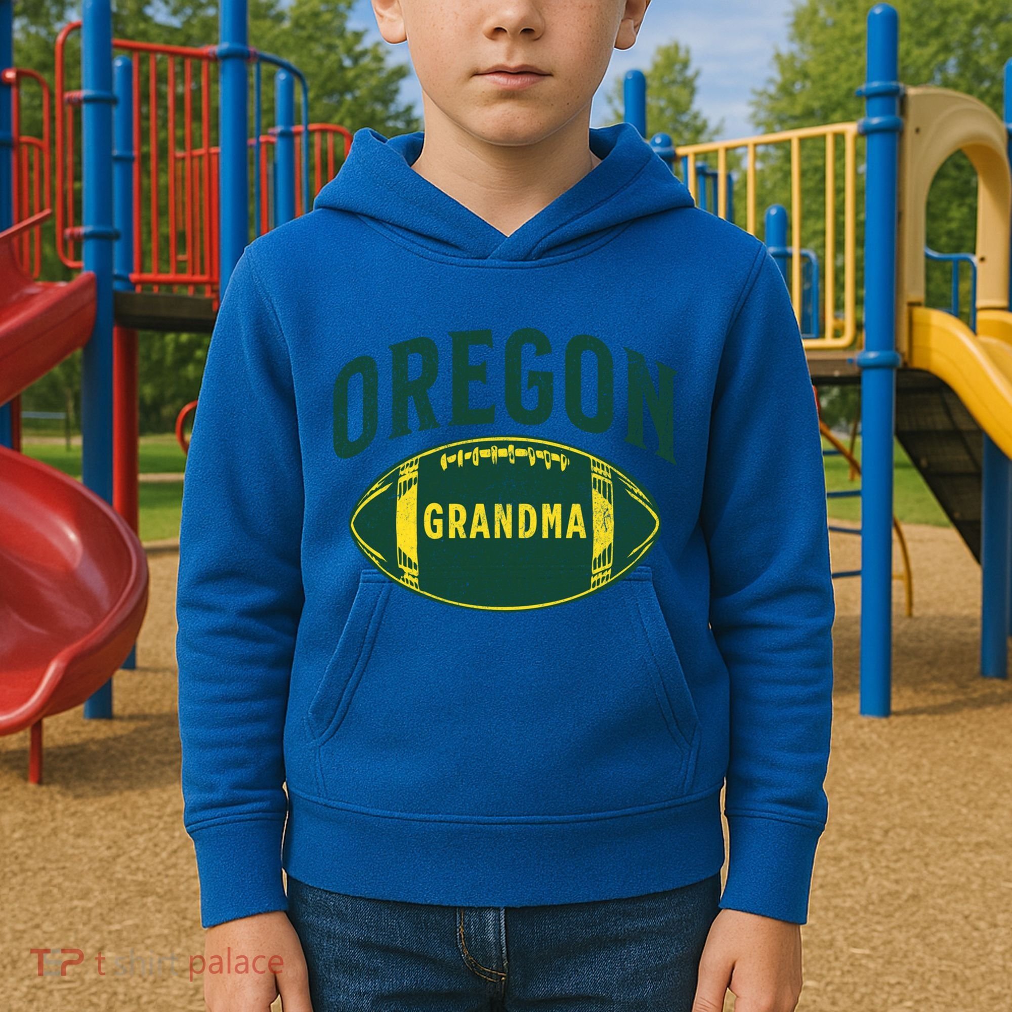 Matching Oregon Grandma Gift Kids Hoodie