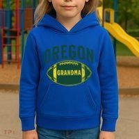 Matching Oregon Grandma Gift Kids Hoodie thumb 3