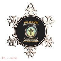 Man Of God The Reason I Am Old And Wise Is Because God Prote Ornament thumb 0