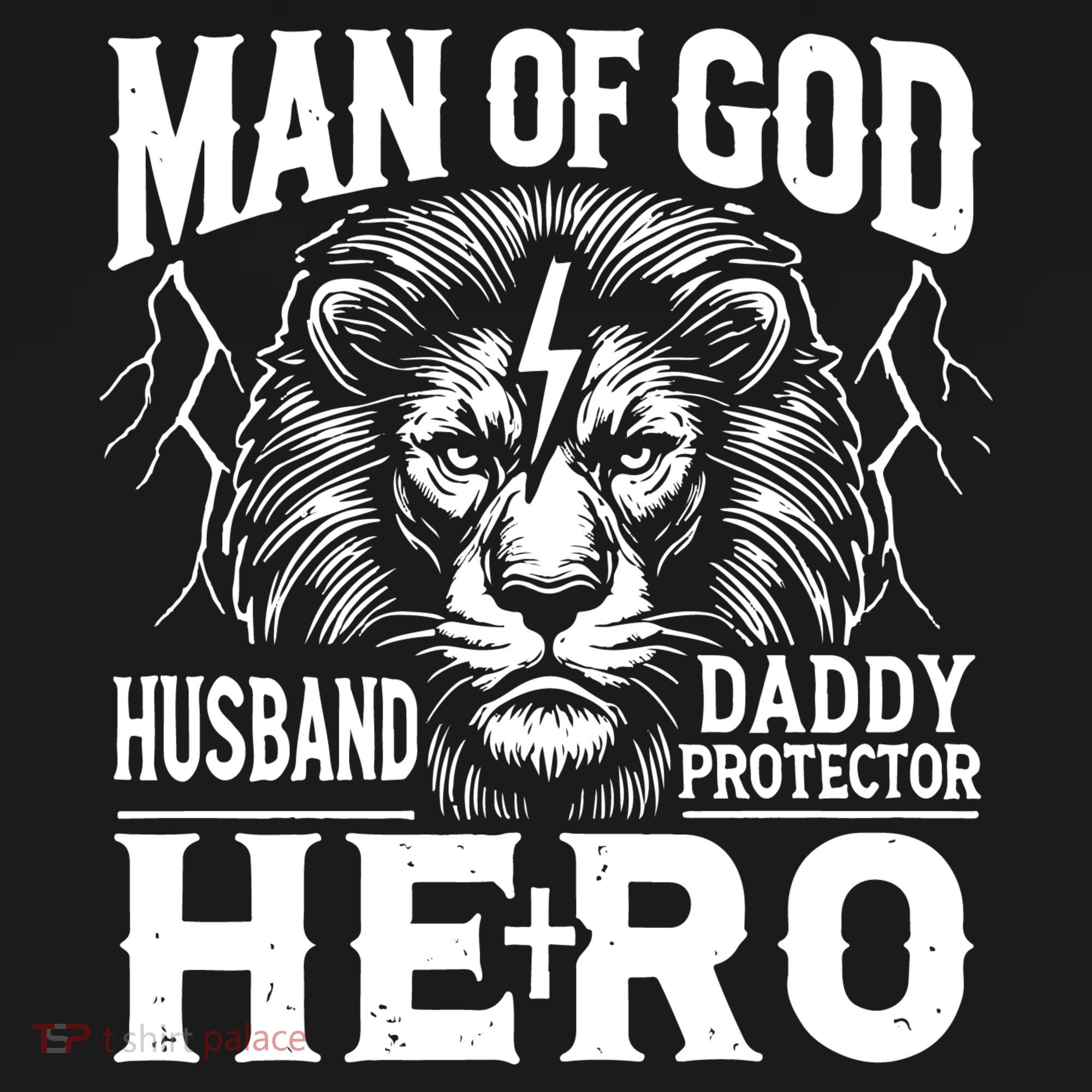 Man Of God Husband Daddy Protector Hero Dad Father's Day Mousepad