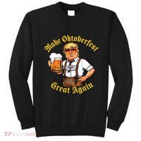 Make Oktoberfest Great Again Funny Trump Drink Beer Prost Sweatshirt thumb 0