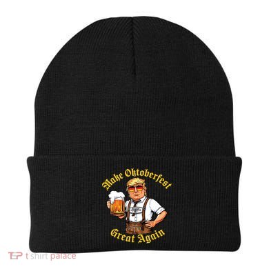 Make Oktoberfest Great Again Funny Trump Drink Beer Prost Beanie