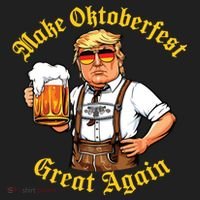 Make Oktoberfest Great Again Funny Trump Drink Beer Prost Hat thumb 2