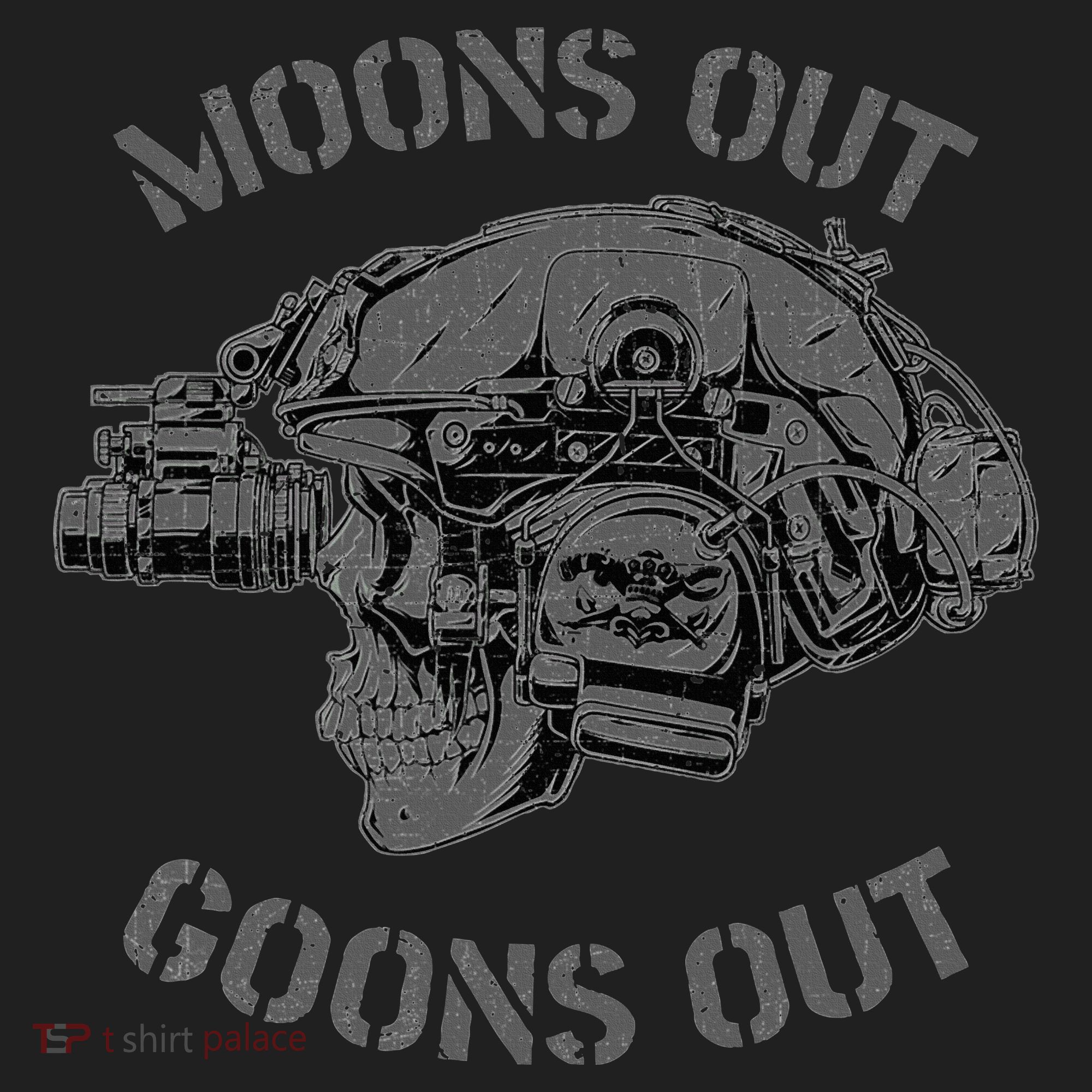 MoonS Out Goons Out Skull Helmet Nvgs Nsw Swcc Dbg Pin Women's Sweatshirt