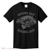 MoonS Out Goons Out Skull Helmet Nvgs Nsw Swcc Dbg Pin Kids T-Shirt thumb 0