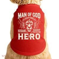 Man Of God Husband Daddy Protector Hero Doggie Tank thumb 0