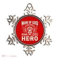 Man Of God Husband Daddy Protector Hero Ornament thumb 0