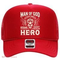 Man Of God Husband Daddy Protector Hero Hat thumb 0