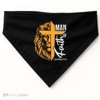 Man Of God USA-Made Doggie Bandana thumb 0