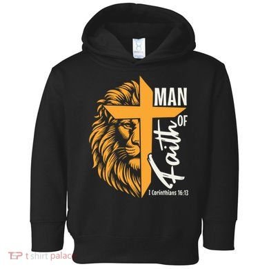 Man Of God Toddler Hoodie