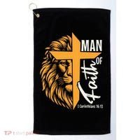 Man Of God Golf Towel thumb 0