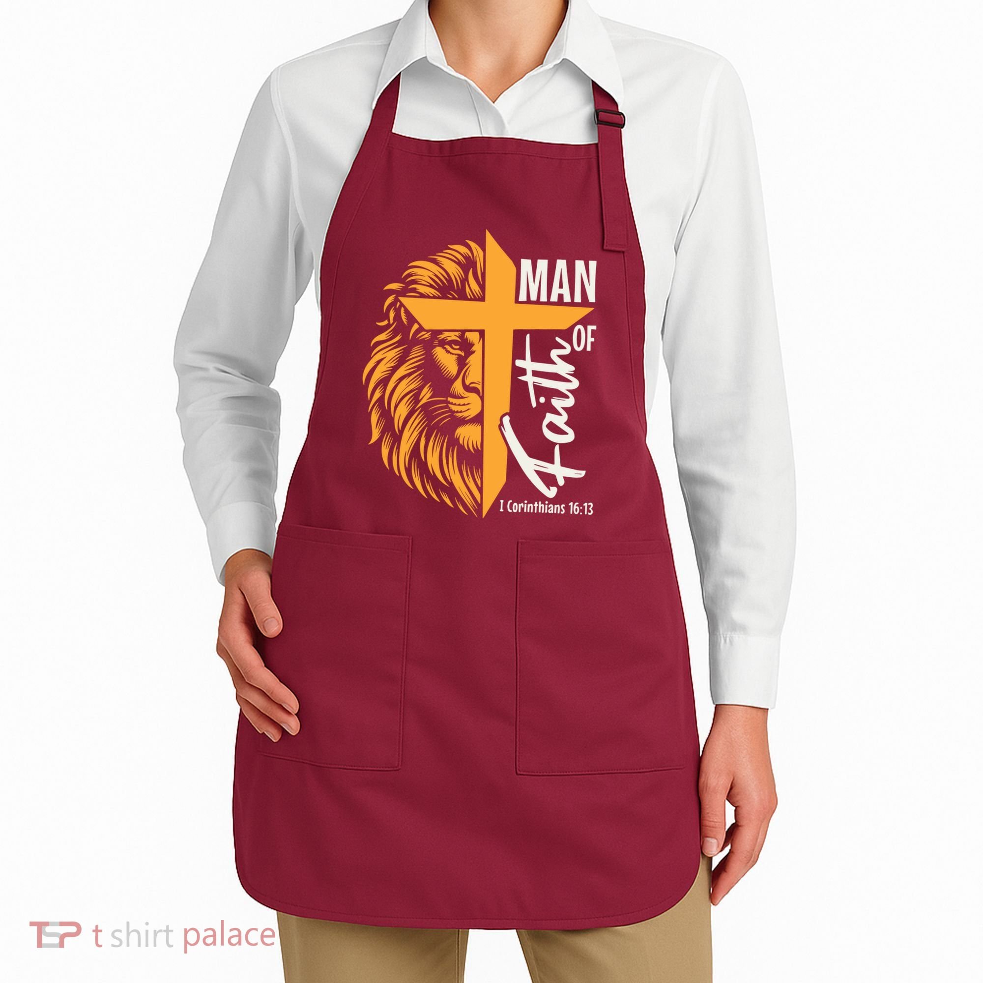 Man Of God Apron