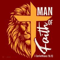 Man Of God Baby Bodysuit thumb 2