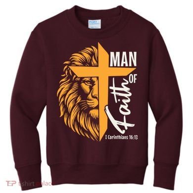 Man Of God Kids Sweatshirt