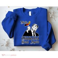 Make Oktoberfest Great Again Gery Flag Gift Beer Lovers Gift Sweatshirt thumb 2