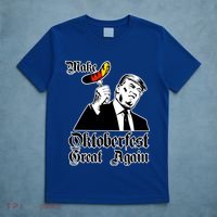 Make Oktoberfest Great Again Gery Flag Gift Beer Lovers Gift T-Shirt thumb 5