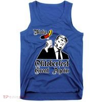 Make Oktoberfest Great Again Gery Flag Gift Beer Lovers Gift Tank Top thumb 0