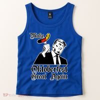 Make Oktoberfest Great Again Gery Flag Gift Beer Lovers Gift Tank Top thumb 2