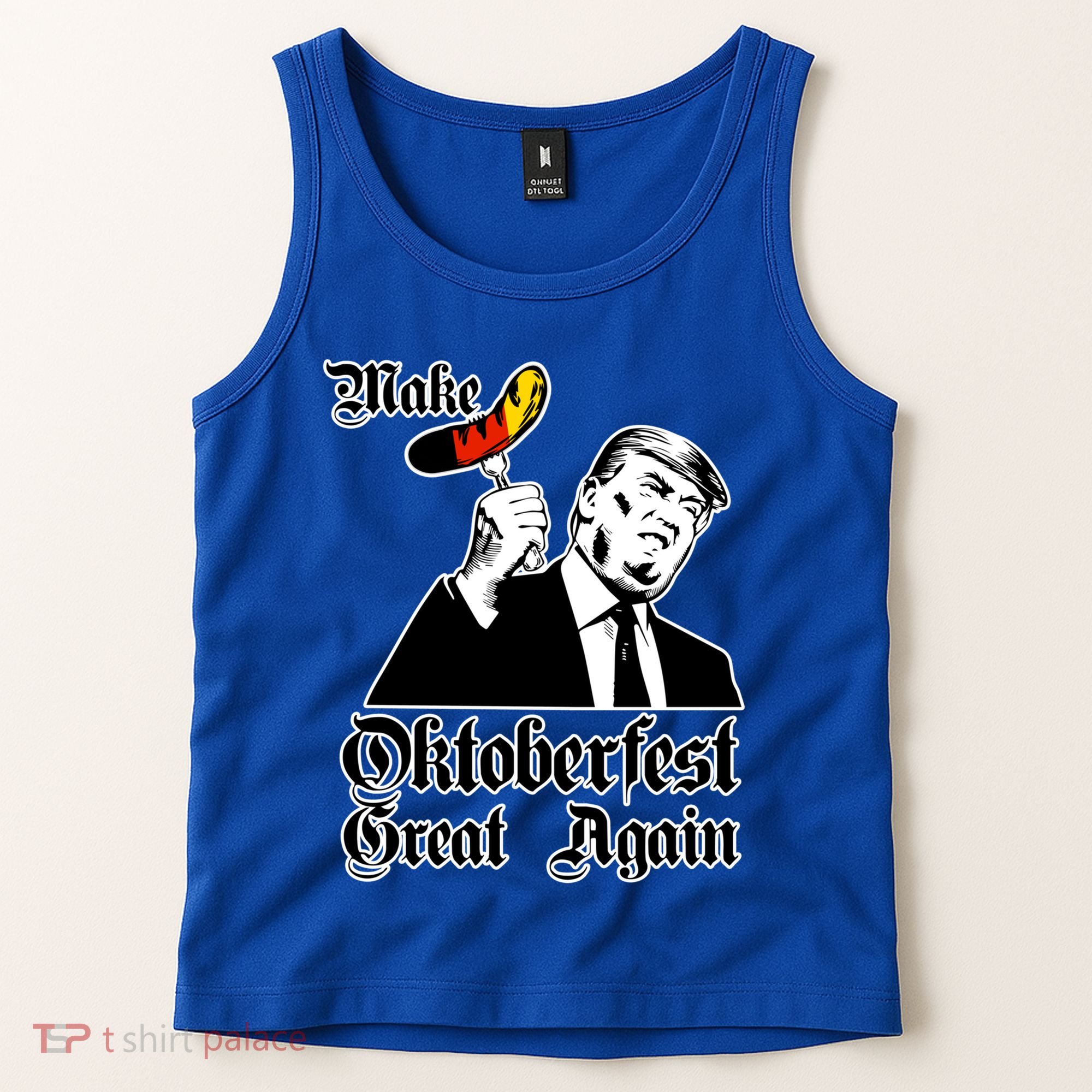Make Oktoberfest Great Again Gery Flag Gift Beer Lovers Gift Tank Top