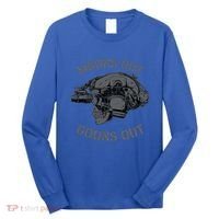 Moons Out Goons Out Skull Helmet Nvgs Military S Gift Long Sleeve Shirt thumb 0