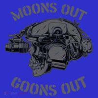 Moons Out Goons Out Skull Helmet Nvgs Military S Gift Kids Sweatshirt thumb 2