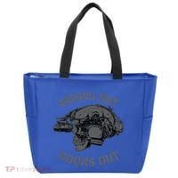 Moons Out Goons Out Skull Helmet Nvgs Military S Gift Tote Bag thumb 0