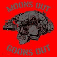 Moons Out Goons Out Skull Helmet Nvgs Military S Gift Santa Hat thumb 1