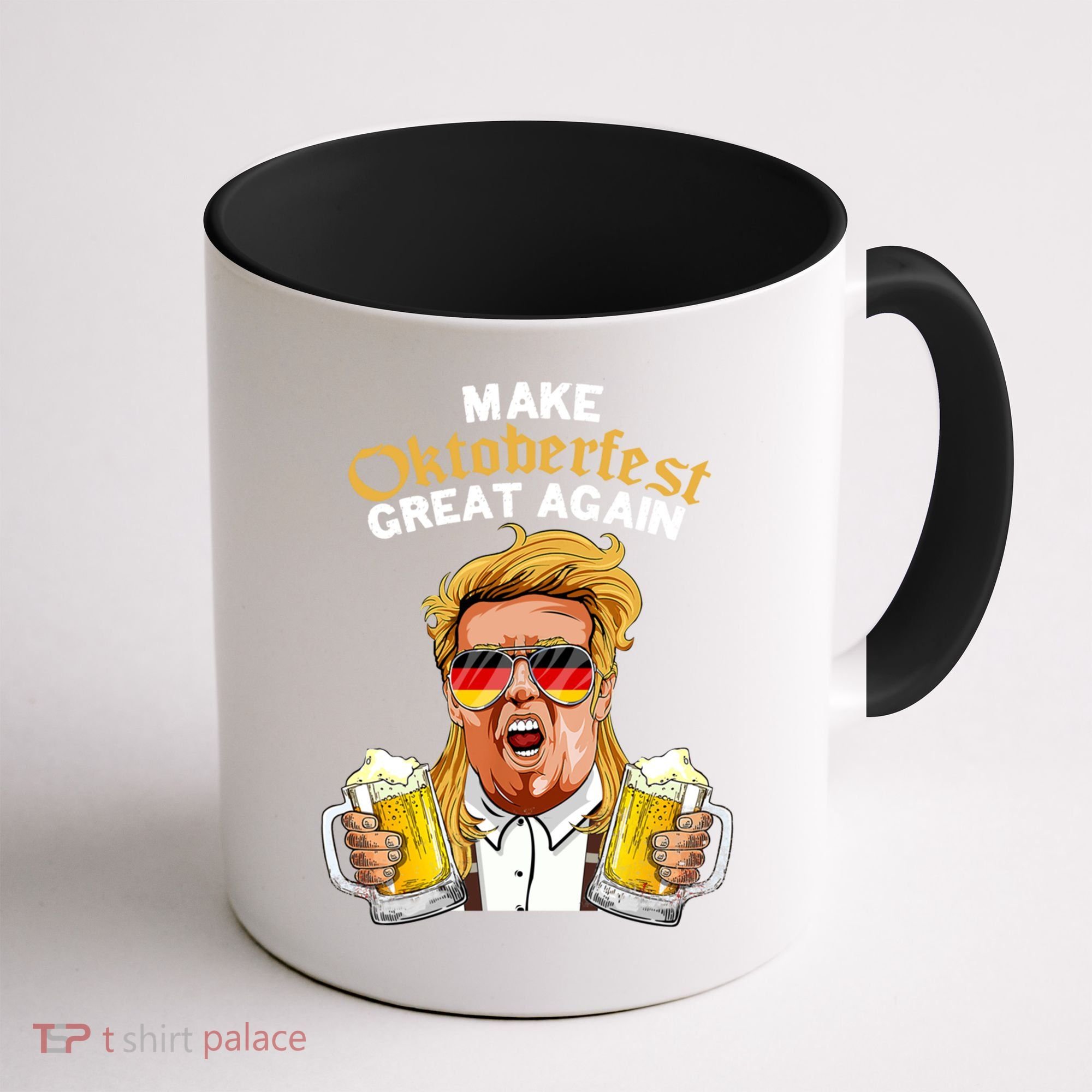 Make Oktoberfest Great Again Funny Trump Beer Mug Meaningful Gift Coffee Mug