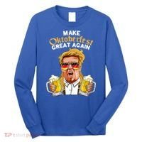 Make Oktoberfest Great Again Funny Trump Beer Mug Meaningful Gift Long Sleeve Shirt thumb 0