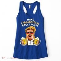 Make Oktoberfest Great Again Funny Trump Beer Mug Meaningful Gift Women's Tank Top thumb 0