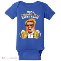 Make Oktoberfest Great Again Funny Trump Beer Mug Meaningful Gift Baby Bodysuit thumb 0