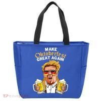 Make Oktoberfest Great Again Funny Trump Beer Mug Meaningful Gift Tote Bag thumb 0