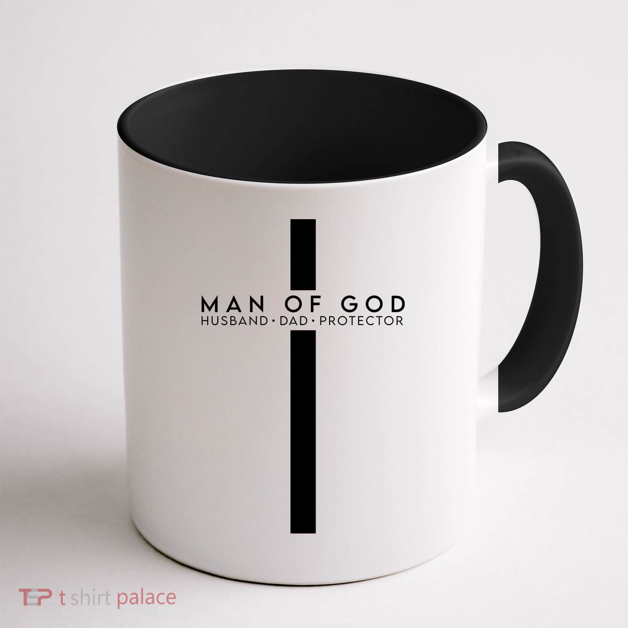 Man Of God Husband Dad Protector Coffee Mug