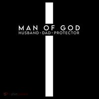 Man Of God Husband Dad Protector Mousepad thumb 1
