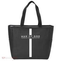 Man Of God Husband Dad Protector Tote Bag thumb 0
