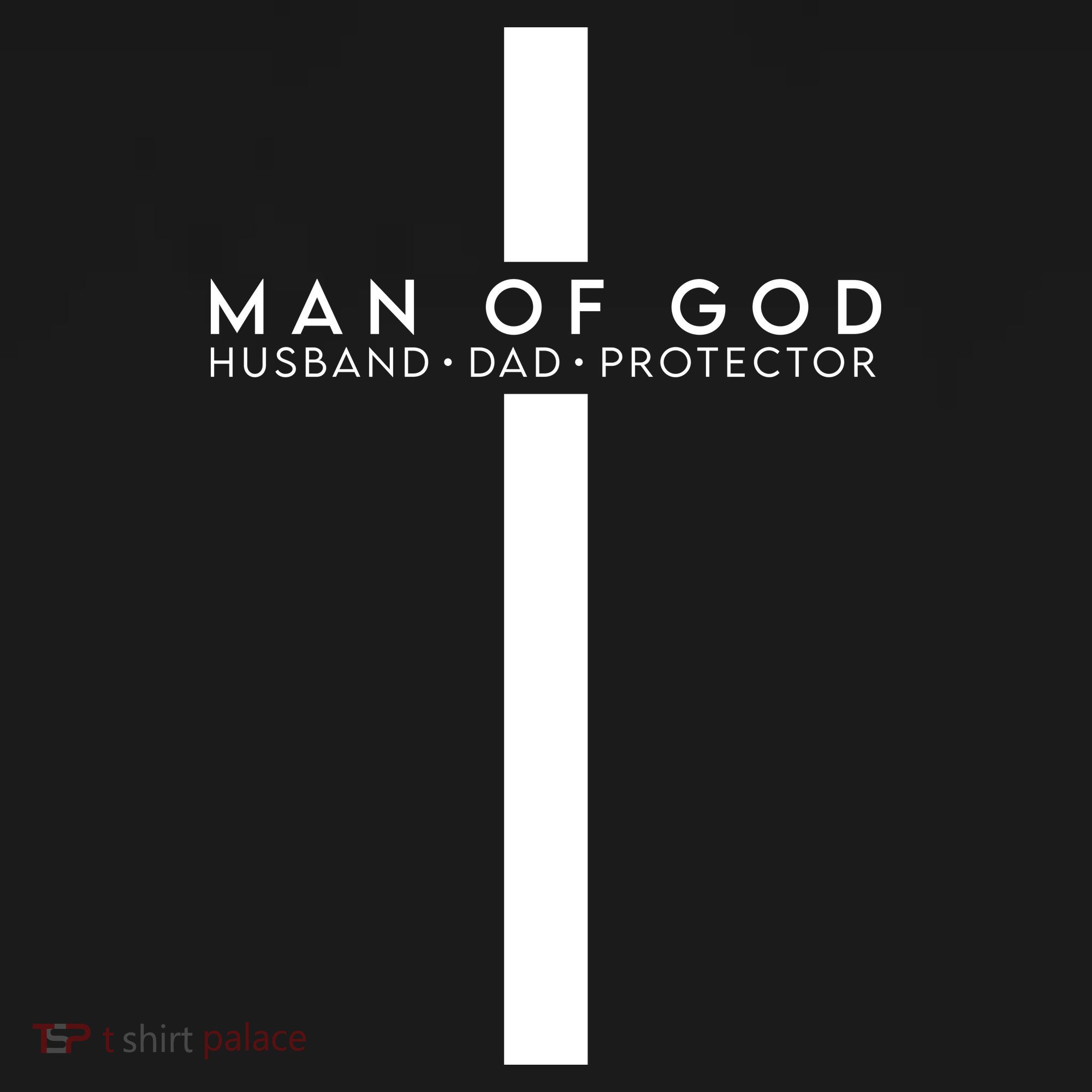 Man Of God Husband Dad Protector Tote Bag