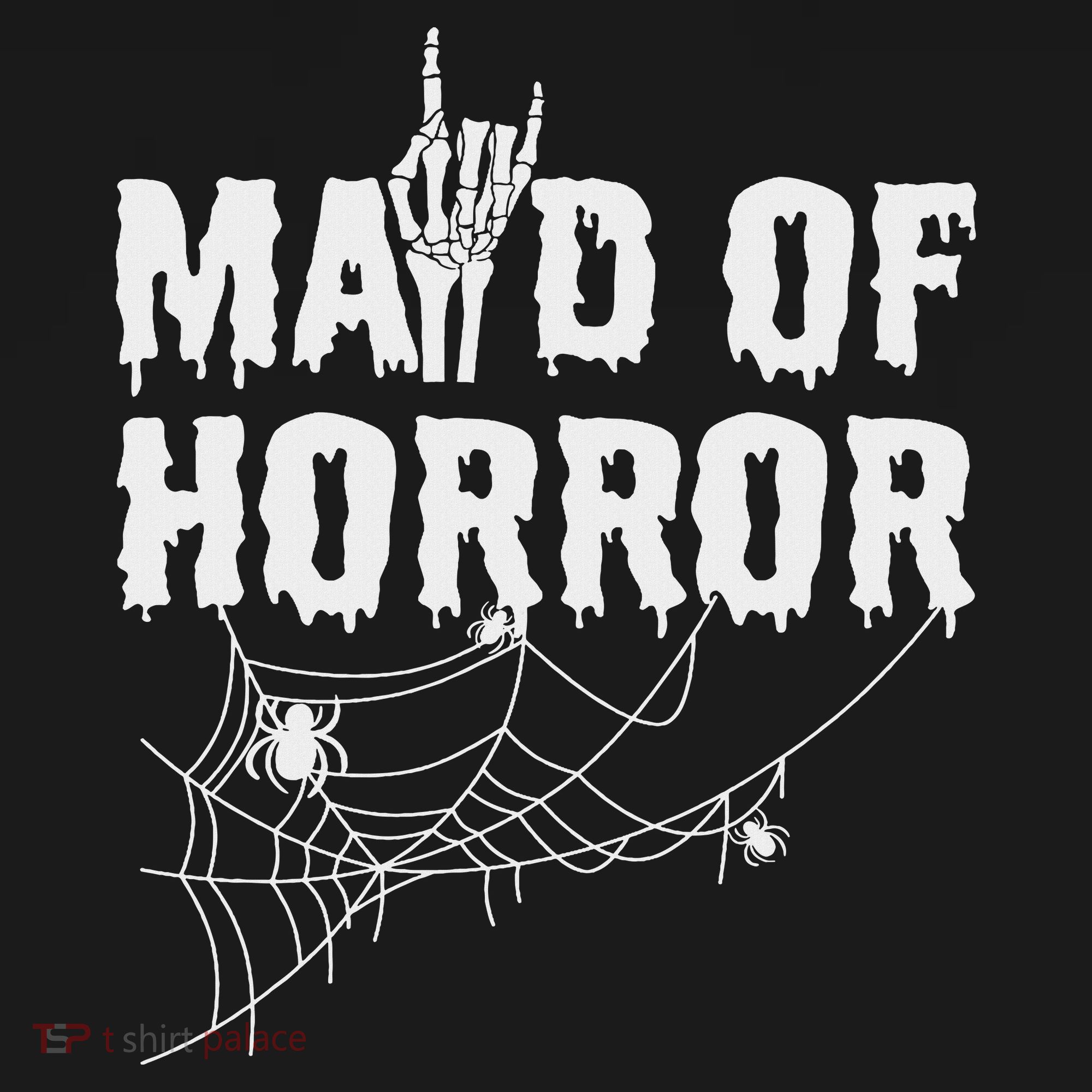 Maid Of Horror Bride Bridesmaid Halloween Bachelorette Sweatshirt