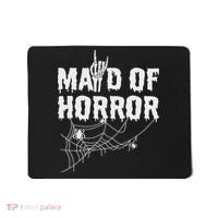 Maid Of Horror Bride Bridesmaid Halloween Bachelorette Mousepad thumb 0