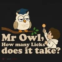 Mr Owl How Many Licks Does It Take Funny Toddler Hoodie thumb 2