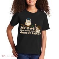 Mr Owl How Many Licks Does It Take Funny Kids T-Shirt thumb 2