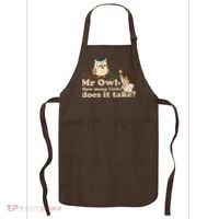 Mr Owl How Many Licks Does It Take Funny Apron thumb 0
