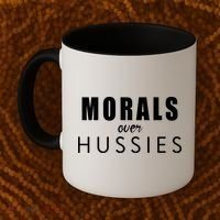 Morals Over Hussies Coffee Mug thumb 2