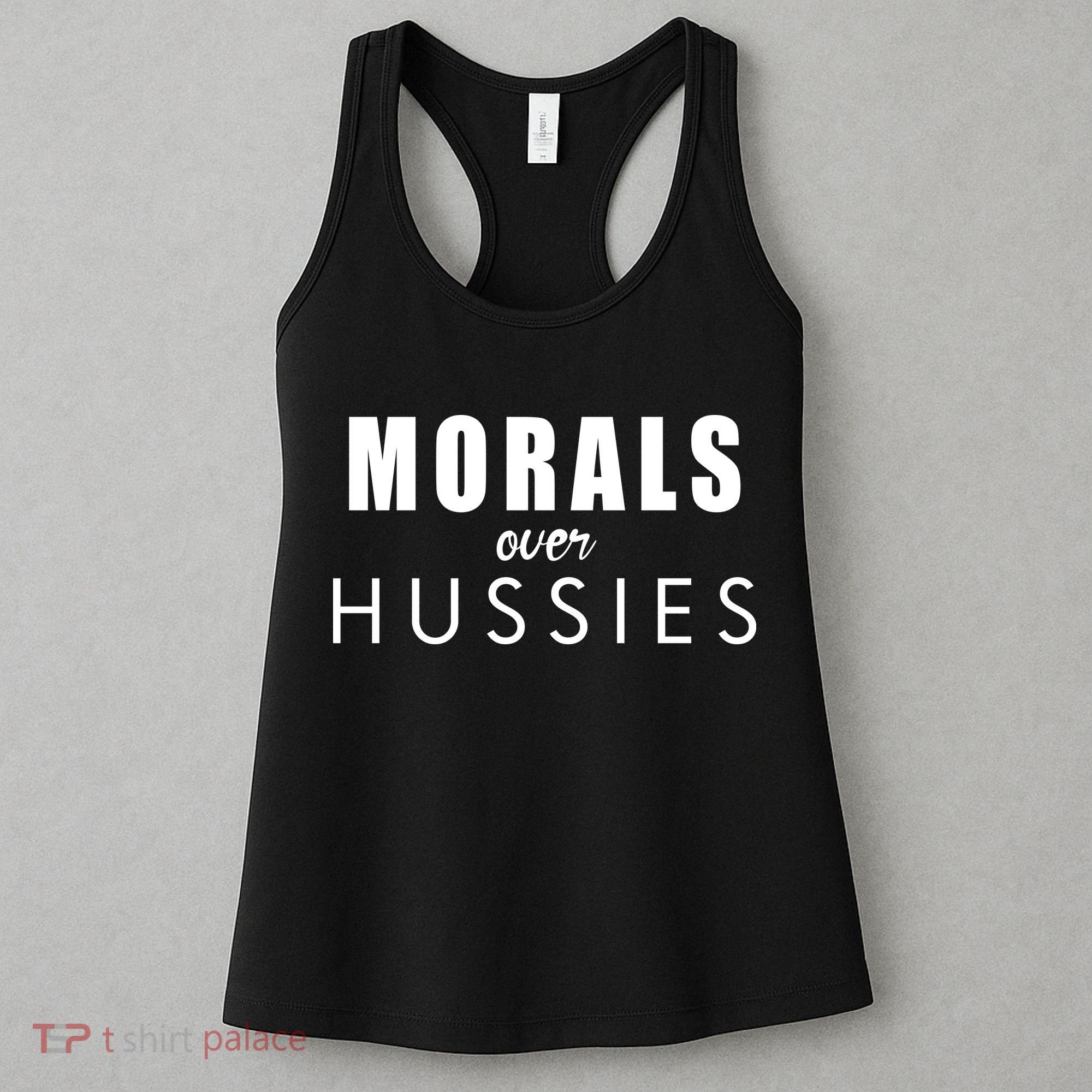 Morals Over Hussies Women's Tank Top