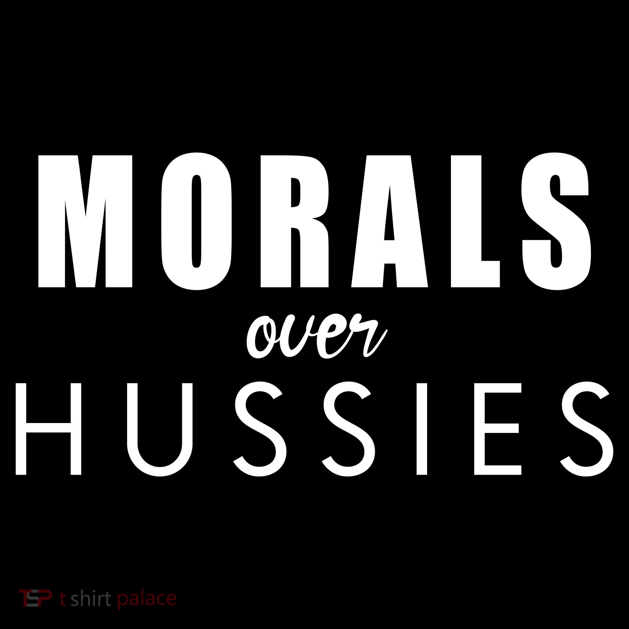 Morals Over Hussies Toddler Hoodie
