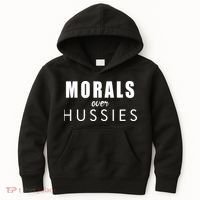 Morals Over Hussies Kids Hoodie thumb 0