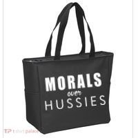 Morals Over Hussies Tote Bag thumb 2